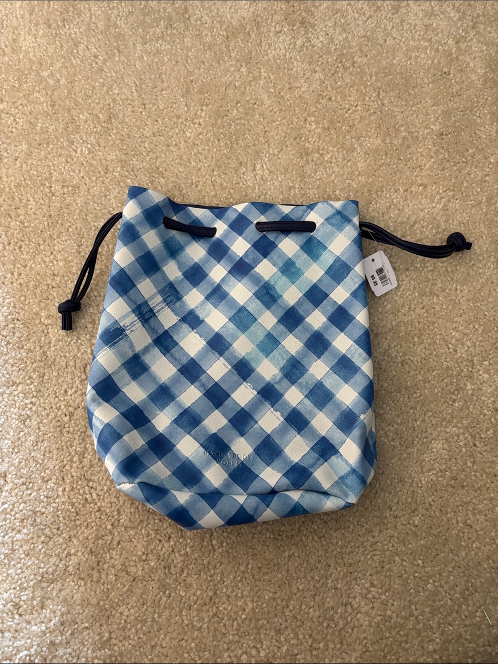 Bath & Body Works limited edition gingham bag
